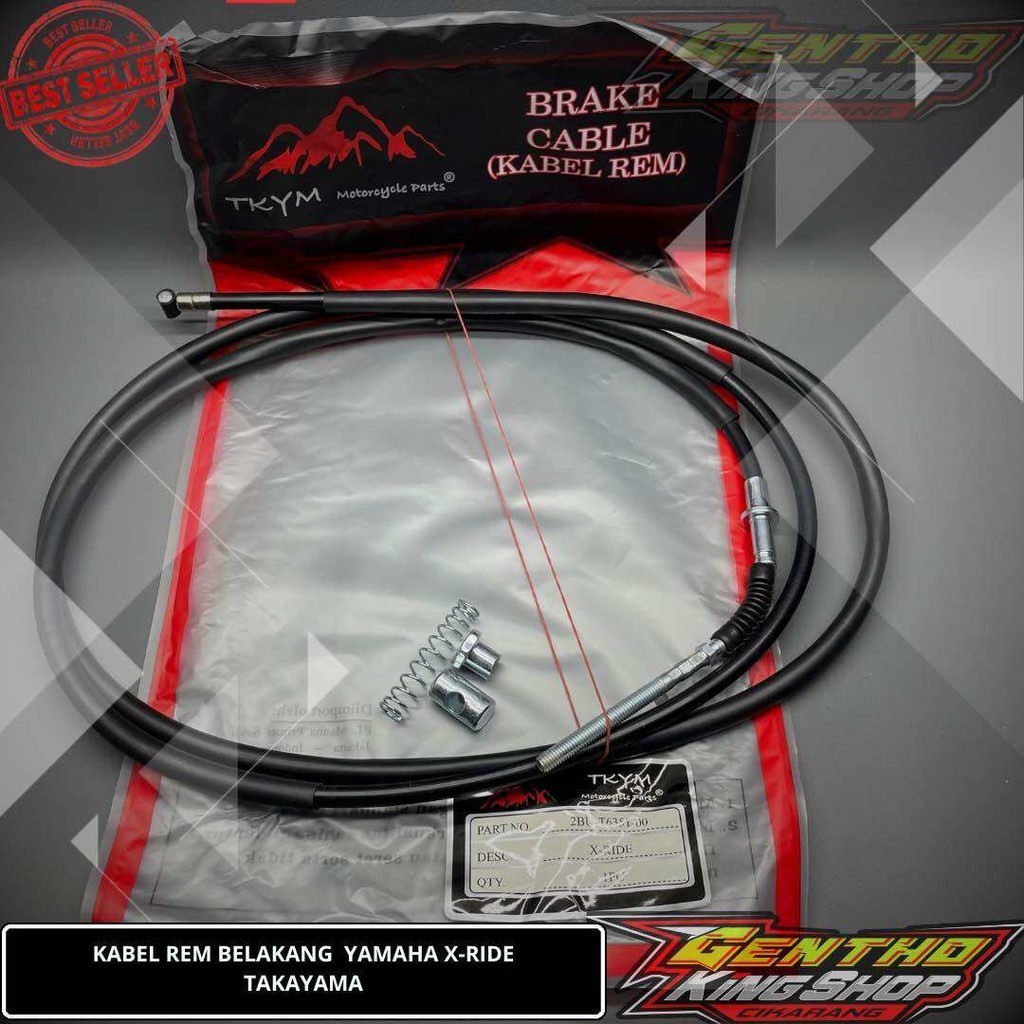 Yukk KABEL Rem Belakang YAMAHA X RIDE XRIDE TAKAYAMA