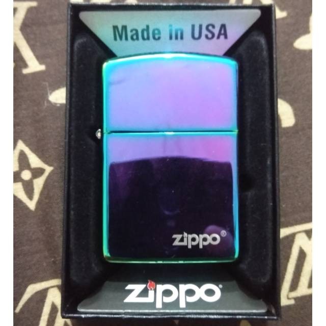 Zippo Pelangi Kw Super - Zippo Pelangi - Lighter - Korek Api - Mancis