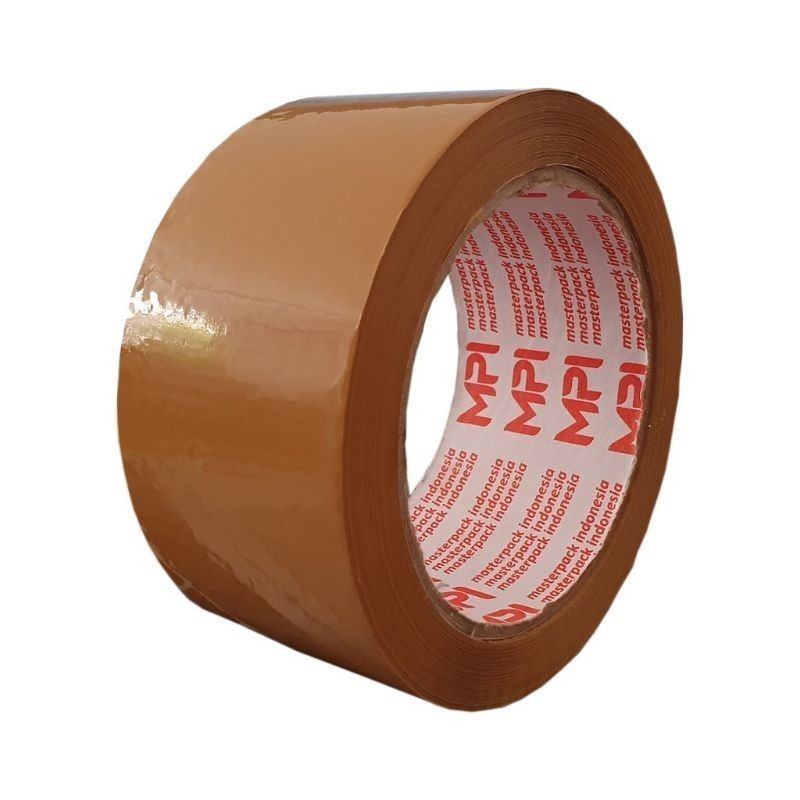 

[RP] Lakban Bening-Coklat 90 yard x 45mm Isolasi 2 inch Selotip MPI Kualitas Daimaru