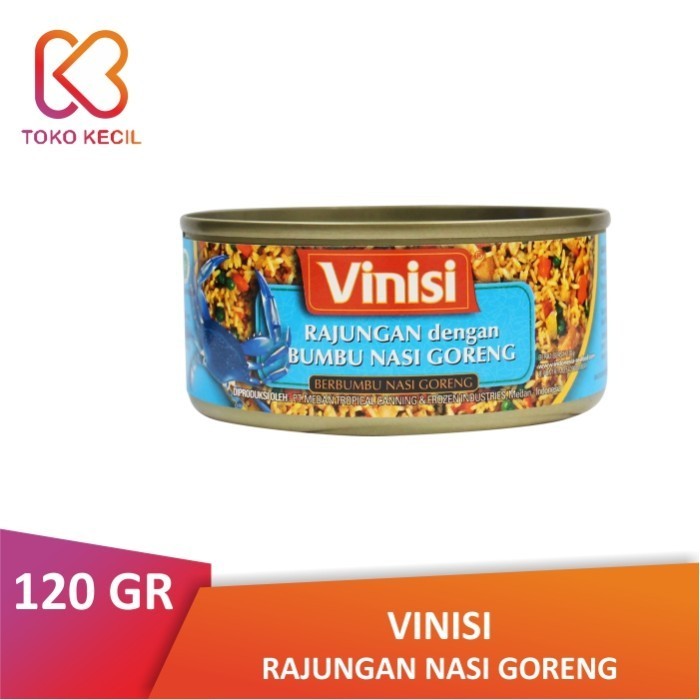 

Vinisi Rajungan Nasi Goreng 120gr