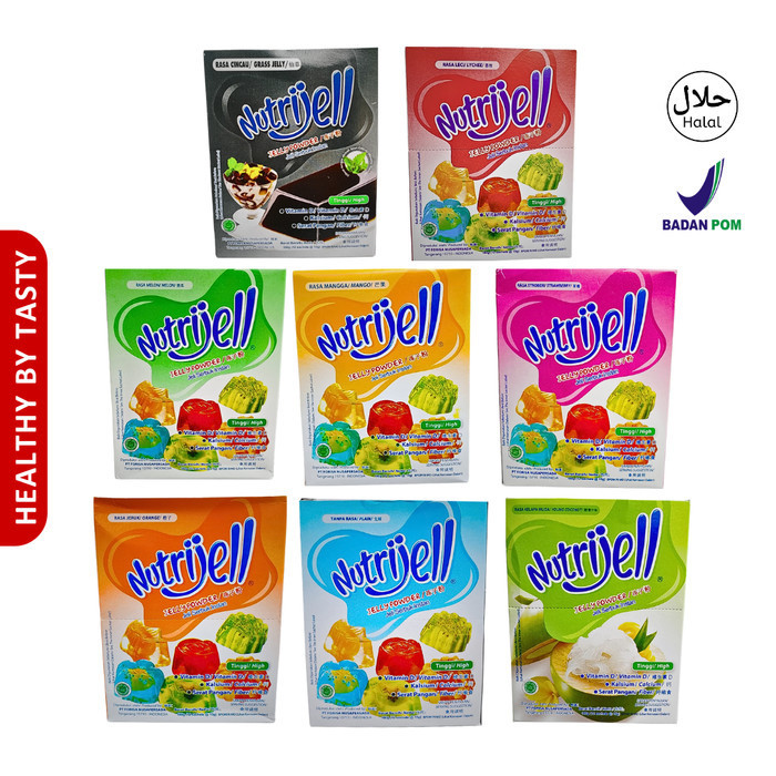 

Nutrijell Jelly Buah Nutrijell Rasa Buah Jelly Powder All Varian