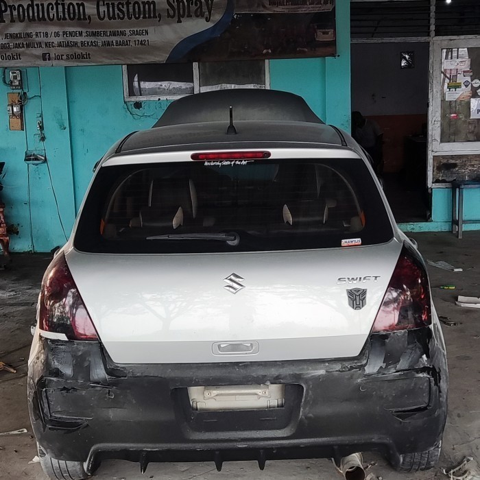 BODYKIT SWIFT BODIKIT SUZUKI SWIFT CUSTOM BELAKANG DAN SAMPING BODY KIT