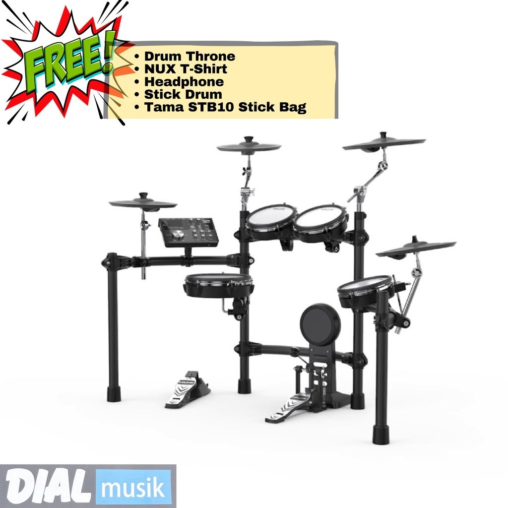 SPESIAL PROMO 70% Nux DM7X Drum Electric Original - NUX Drum Elektrik DM-7X / DM 7X