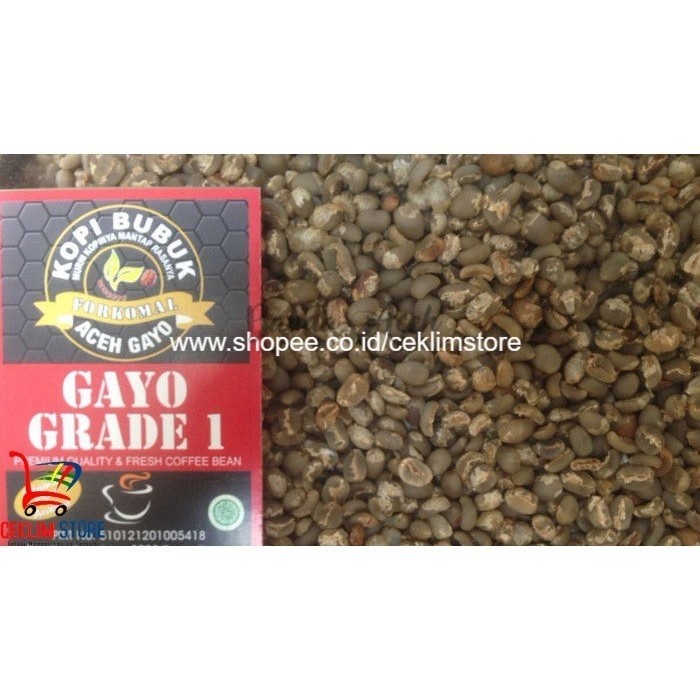 

Biji Kopi Mentah Arabika Gayo Grade 1 Asli Kopi Gayo Aceh 1 Kg