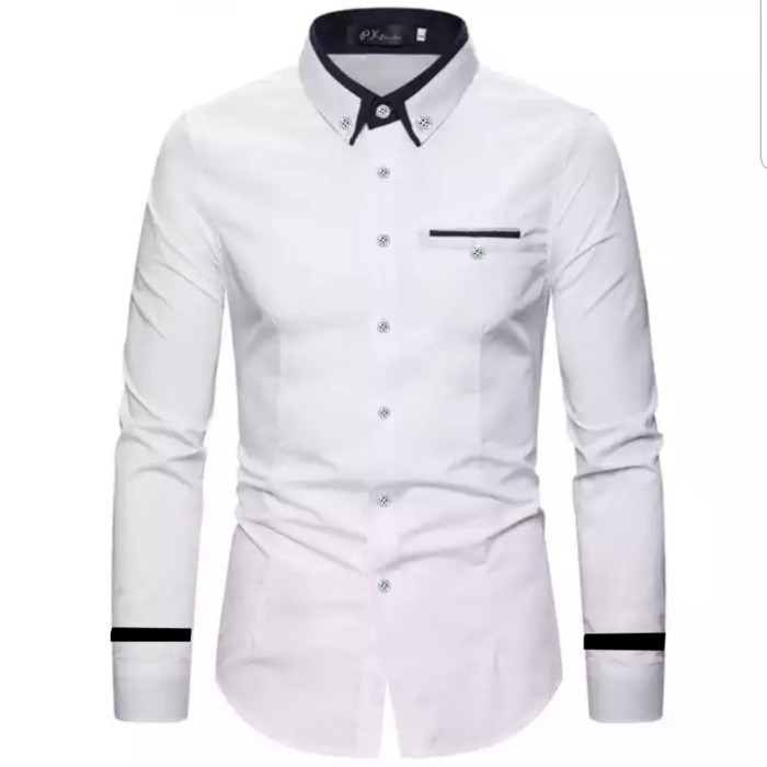 Baju Kemeja RONALDO SC Kemeja Pria Matt katun Varian Warna Kekinian