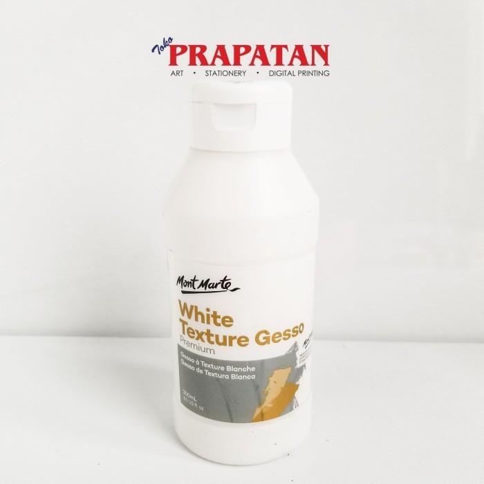 

Mont Marte White Texture Gesso 250ml -YY41