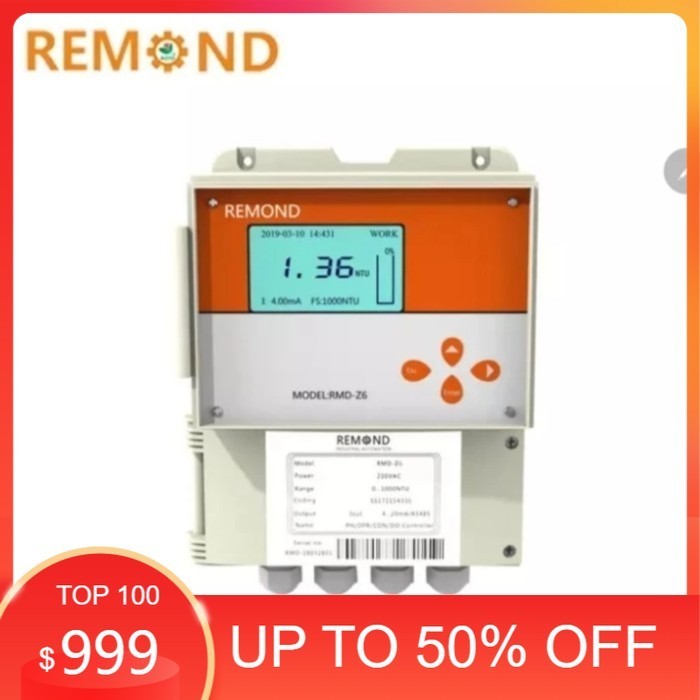 Online turbidity controller turbidity meter with
sensor 400 NTU