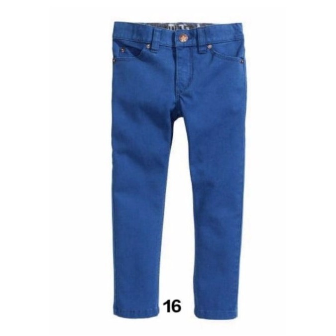 CELANA PANJANG HM CHINO SIMPLY BLUE ELEGANT HNM ANAK LAKI LAKI H&M
