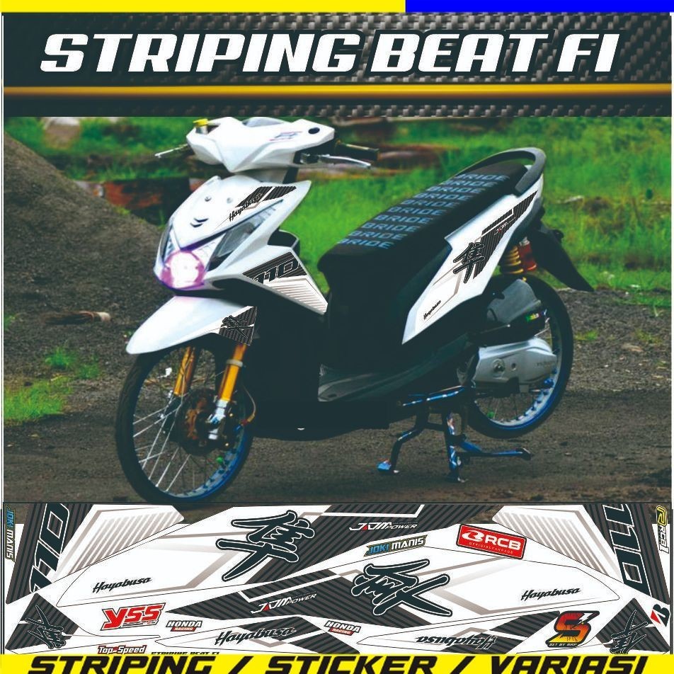 VARIASI SETIKER HONDA BEAT FI BEAT 2013 VARIASI STIKER BEAT 2014 terlaris