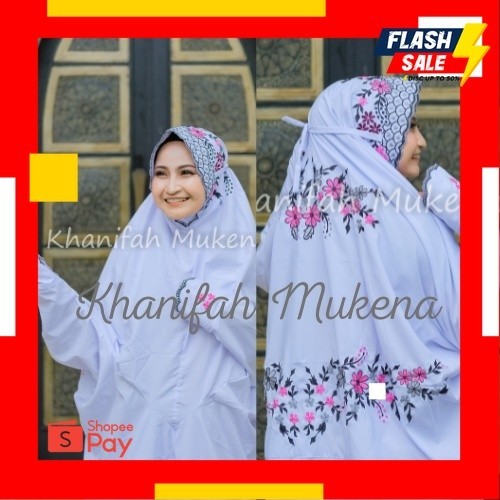 SALE 12.12 |  Mukena Mukenah Rukuh Rukoh Santri Lajuran Terusan Langsungan Terusan Katun Jepang Muti
