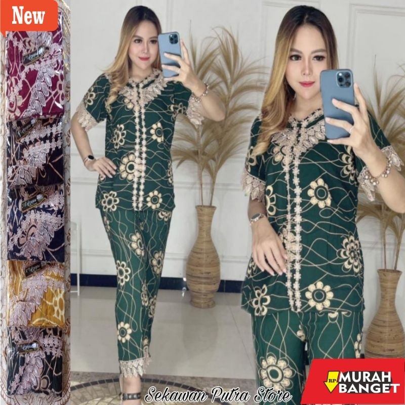 BAJU TIMUR TENGAH UNTUK LEBARAN- Terlaris Stelan Cp Renda/Setelan Renda/Fasion Wanita/Daster Arab/Pi