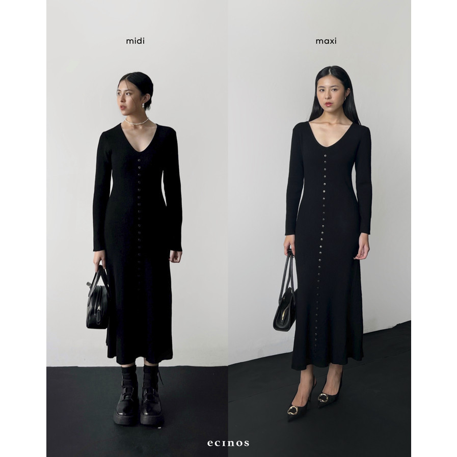 Natasha Knitted Dress Ecinos Original