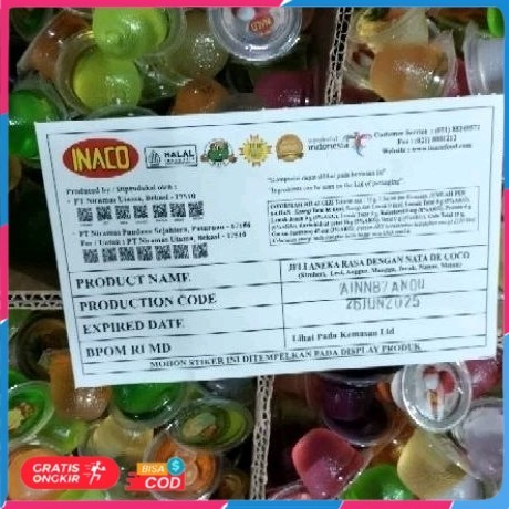 

INACO MINI JELLY mix fruit 1 KG ISI jujur 65-67 PCS Exp 2025 | Ager Agar Inaco jely curah | Ager Agar jeli curah kiloan grosir inaco | Ager inako 1 kg kiloan | jelly curah kiloan|jeli inaco 1kg|agar inaco 1kg| mini jelly inaco curah 1 kg| agar2 inaco 1 kg