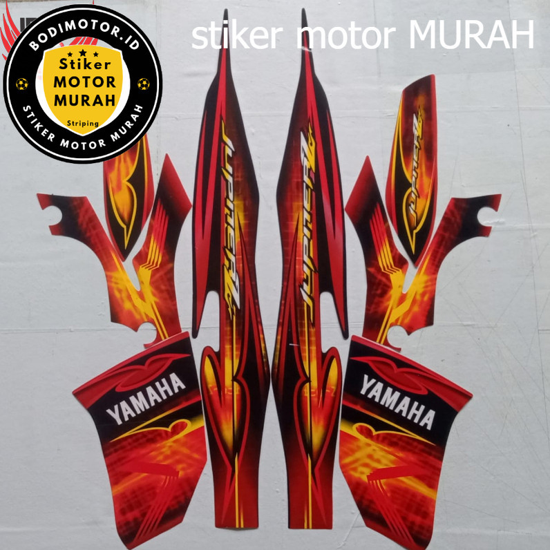 Stiker Striping Motor Yamaha Jupiter Z CW 2008 Lis Les Body Jupiter Z Cw 2008 Berkualitas lis les po