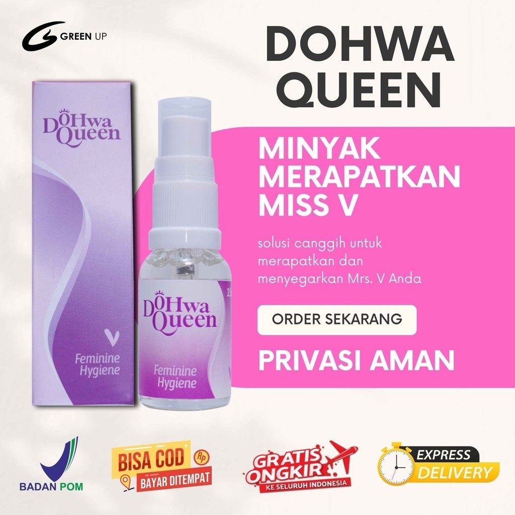 PERAPAT MISS V VAGINA PERMANEN AGAR KEMBALI PERAWAN PENGENCANG RAPET - Spray Dohwa Queen Feminine Hy