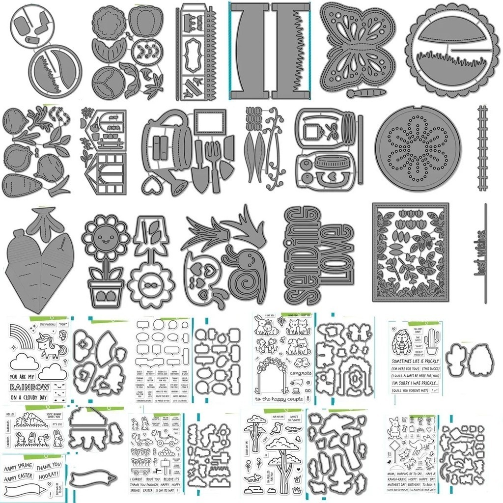 

Design Metal Cutting Dies for Making Decorative Diy Scrapbook Practice Photo Album Process Craft Handicraft Card 2023 New