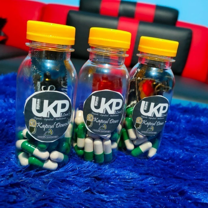 

Kapsul Dewo UKP Untuk Tahan Lama isi 25 kapsul free Gelas Kaca 400 Ml