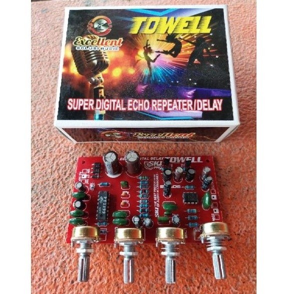 Spro1 KIT ECHO 2 MIC, ECHO SUPER DIGITAL REVERB PLUS SIMETRIS