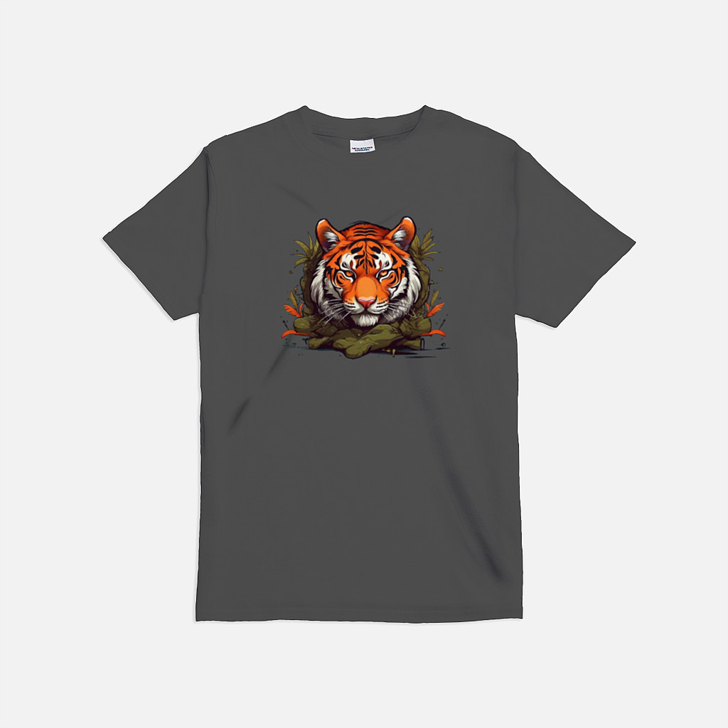 Premium T-Shirt T-Shirt Premiun dengan gambar harimau
