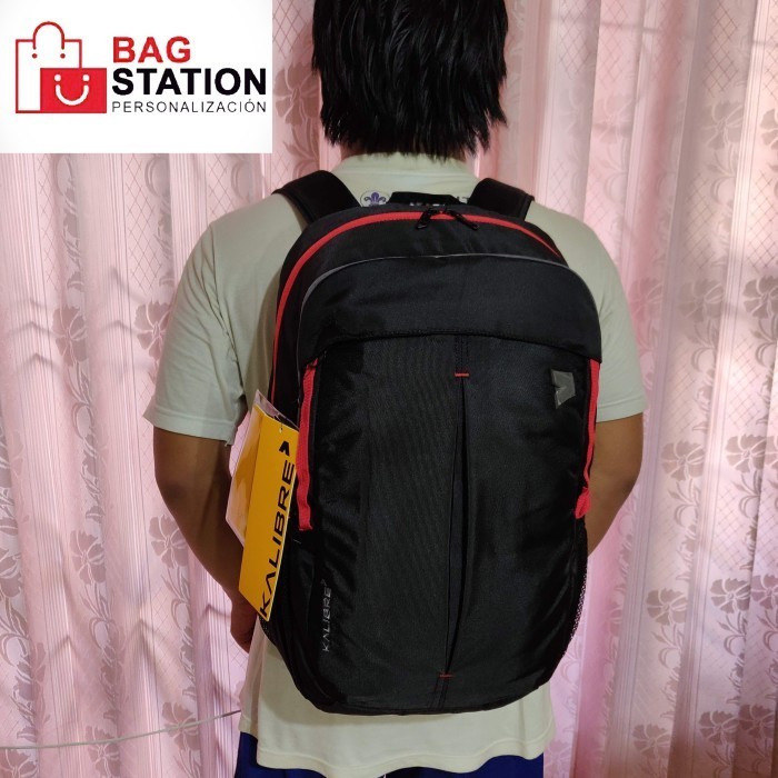 BOMEAYY BACKPACK KALIBRE BALFOUR ORIGINAL TAS RANSEL LAPTOP KULIAH PRIA WANITA - Black