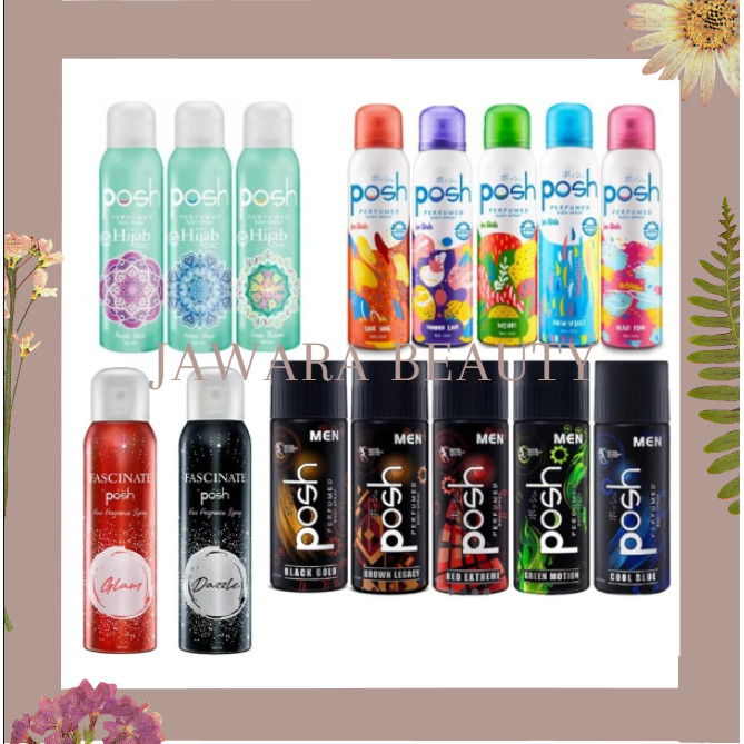 Posh Parfume Body Spray 150ml Parfume Posh Cewe Cowo