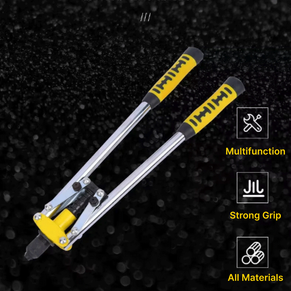 Is_ianomah Tang Rivet Manual Rivet Gun Double Handle Riveter 17 Inch