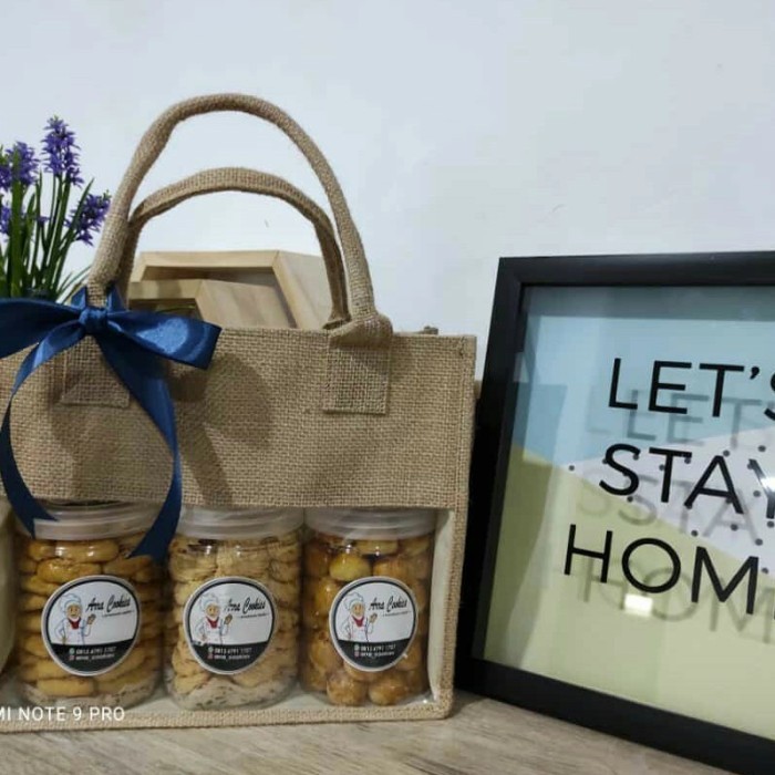 

[Terlaris] Tas Hampers idul fitri | karung goni - M