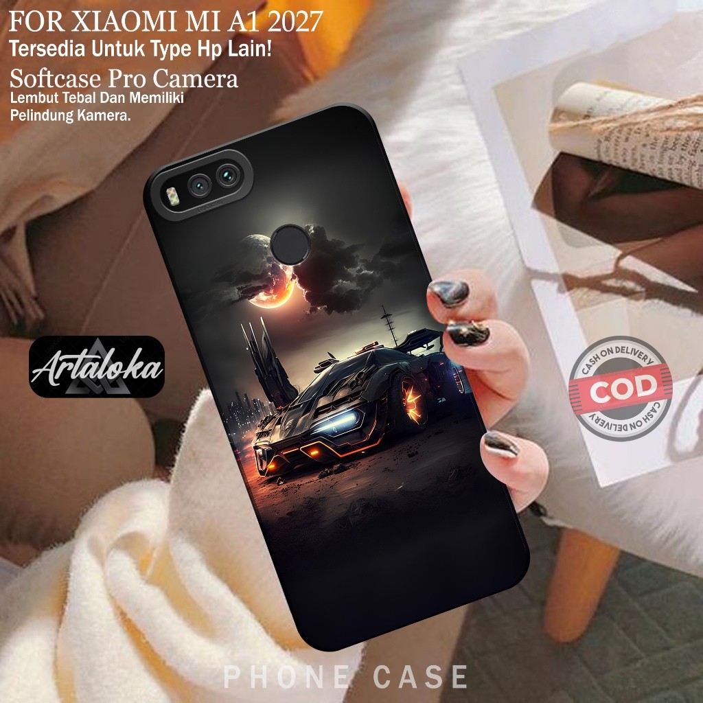 Softcase Hp Xiaomi MI A1 2017 Fashion Case Mobil Case Xiaomi MI A1 2017 Silikon TPU Pro Camera Casin