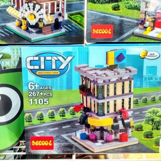 TRAND TOYS~ (mimin27_id) Mainan Bricks Decool City 1105