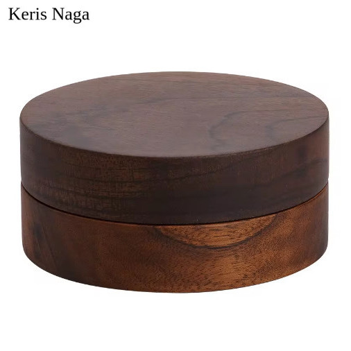 Asbak Rokok Kayu dan Stainless Steel Dengan Tutup Asbak Rorkok Estetik Asbak Ruang Tamu Mewah Asbak 