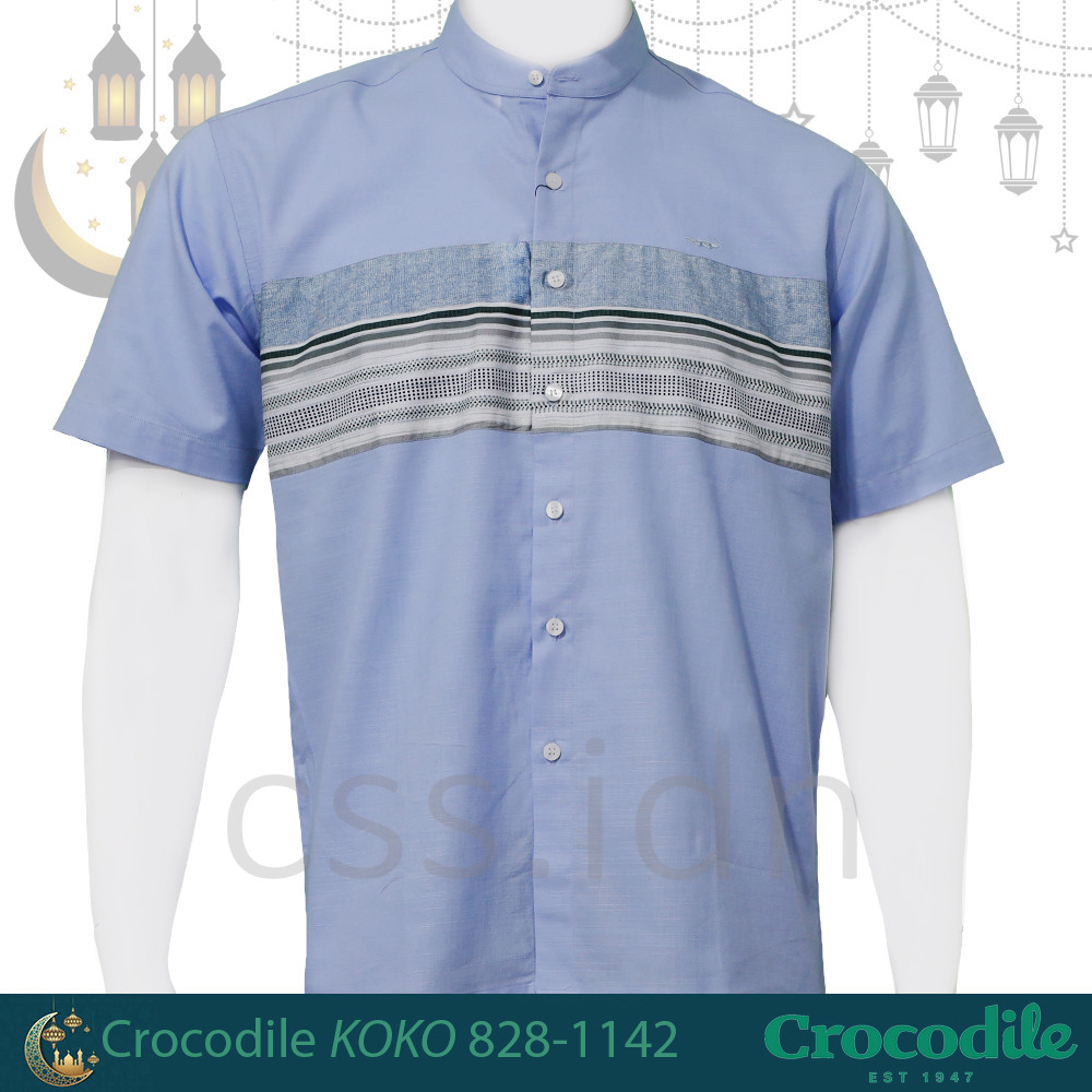 Kemeja KOKO Pria Lengan Pendek Crocodile 828-1142