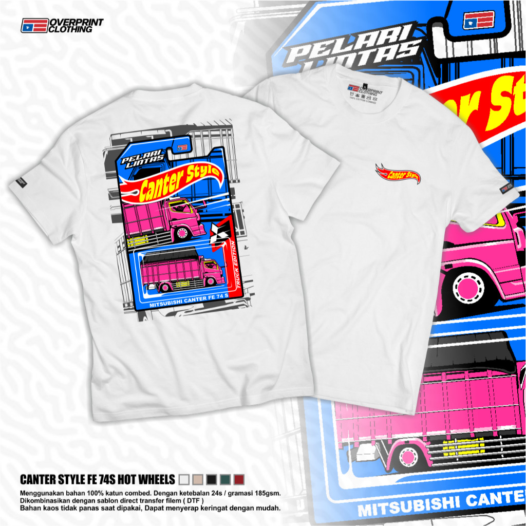 KAOS TRUK | CANTER STYLE HOT WHEELS | CANTER SERIES | COD