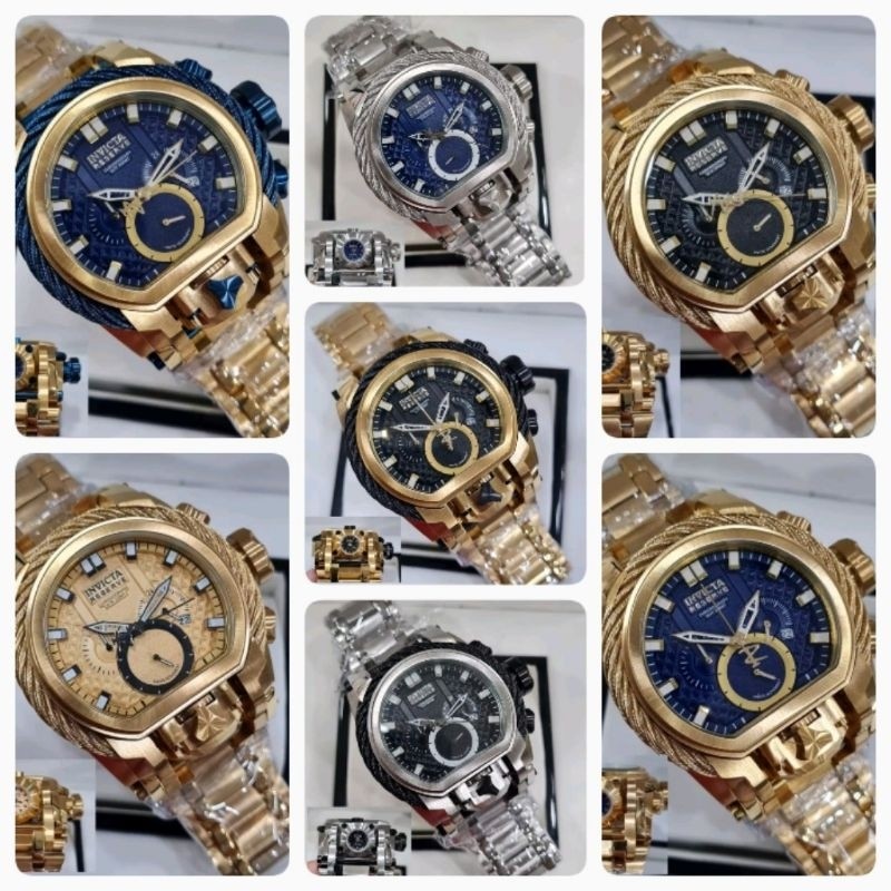 Terlaris INVICTA RESERVE BOLT ZEUS ROPE CHRONOGRAPH