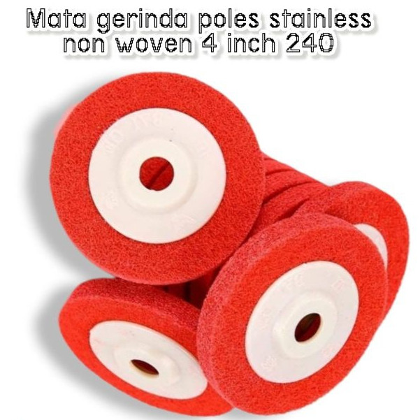 Poles Stainless Amplas Stainles Disc Gerinda Poles Stainless Non Wove