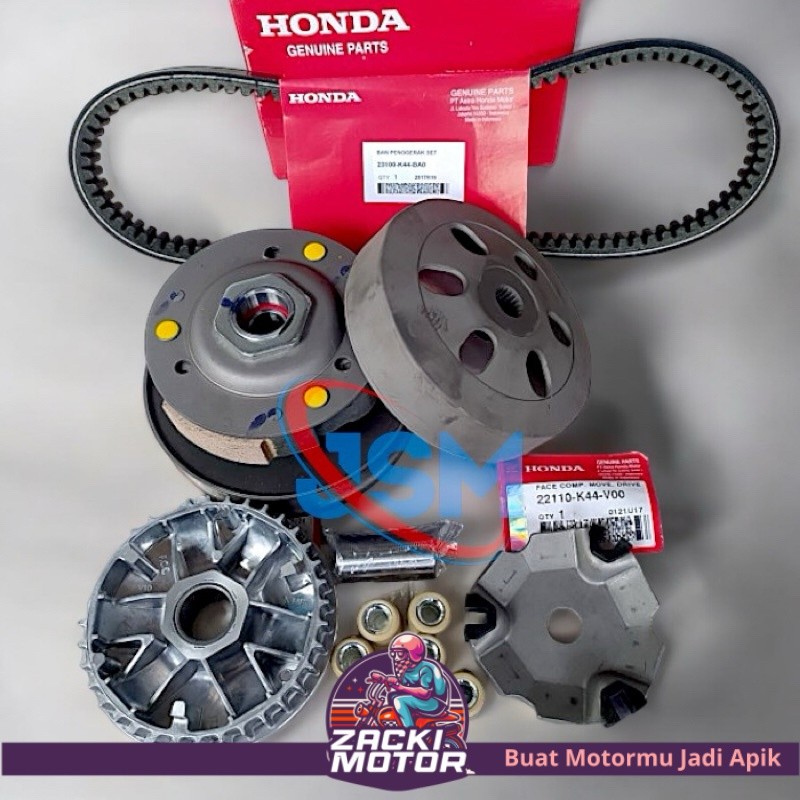 FULL SET PAKET CVT HONDA BEAT FI ESP/BEAT POP/BEAT STREET/VARIO 110 FI
