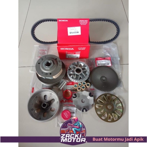 FULL SET PAKET CVT KIRIAN BEAT FI/SCOOPY FI/SPACY FI/VARIO 110 FI/KZL