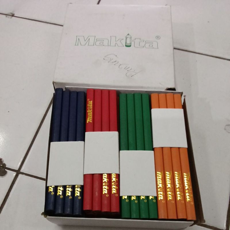 

MURAH BERKUALITAS Pensil Tukang / Pensil Tukang Per Pcs & Gros / Pensil Tukang 20cm MAKITA