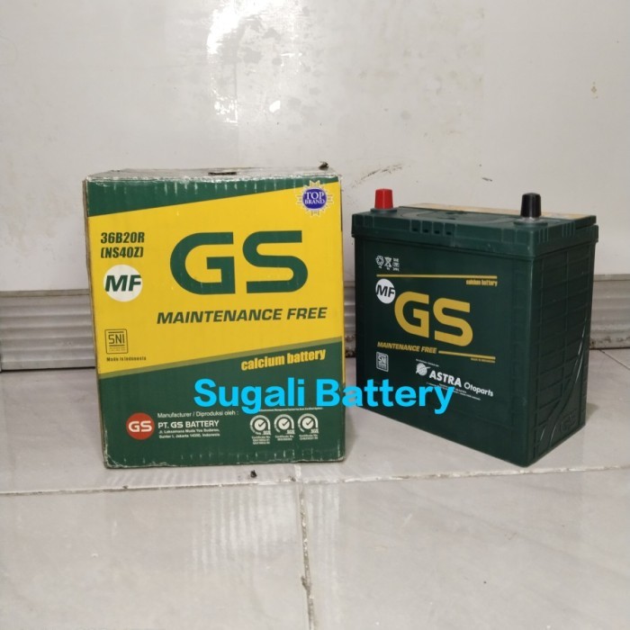 Aki Mobil Avanza Xenia Terios Rush Granmax Luxio GS ASTRA NS40Z MF Aki Kering 35Ah ORIGINAL GS ASTRA