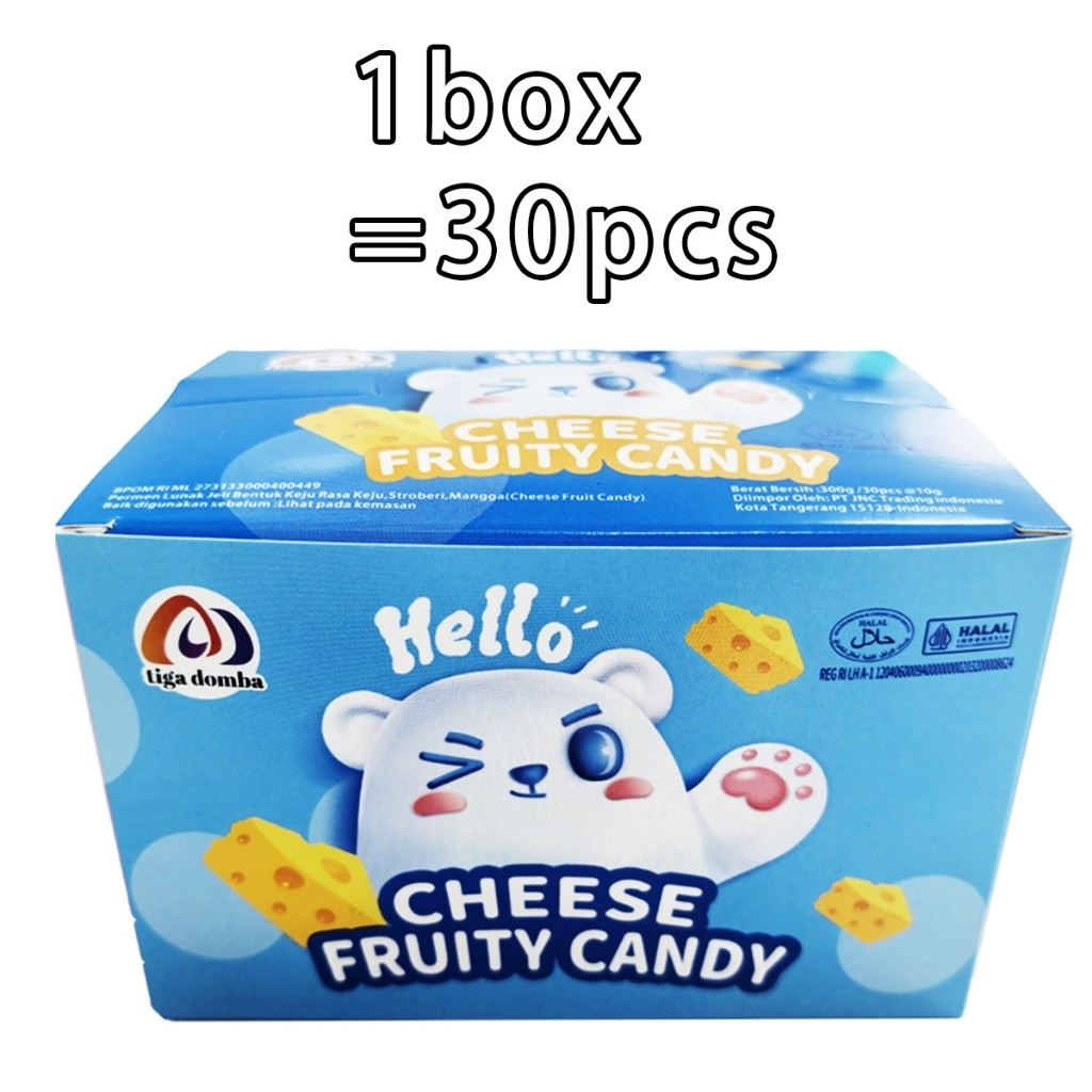 

[Halal] Tiga domba Cheese Candy PERMEN LUNAK CHEESE makanan ringan makanan ringan anak-anak