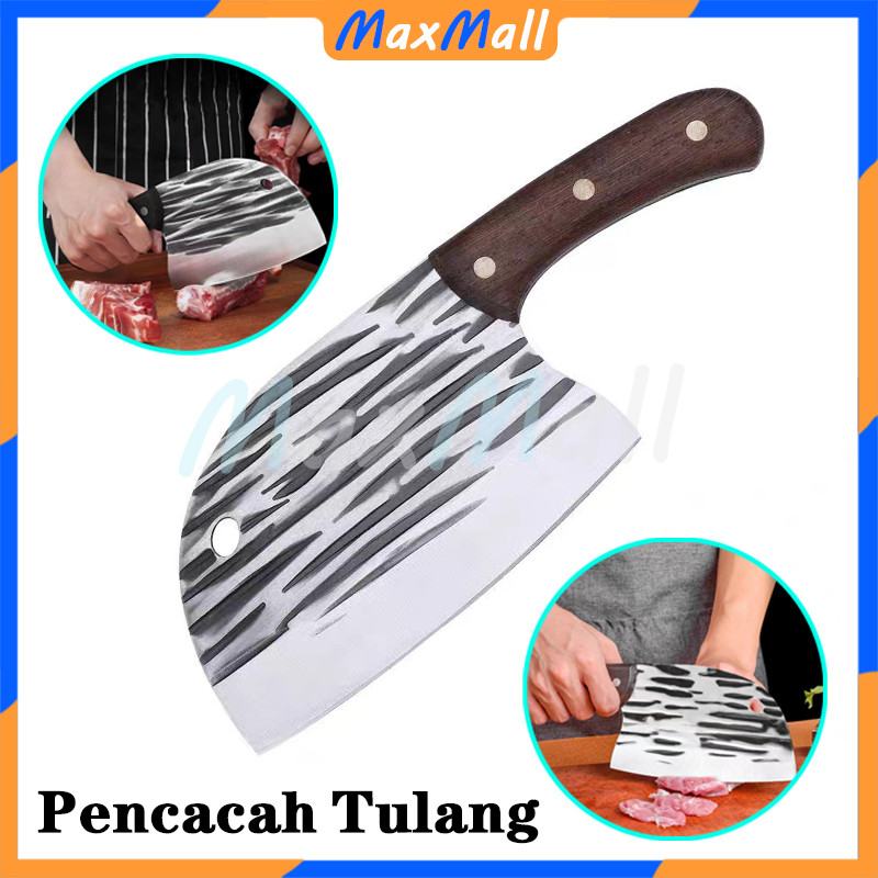 Pisau Koki Super Tajam Stainless Steel Pisau daging super tajam Ikan Knife Fish Daging Golok Stainle