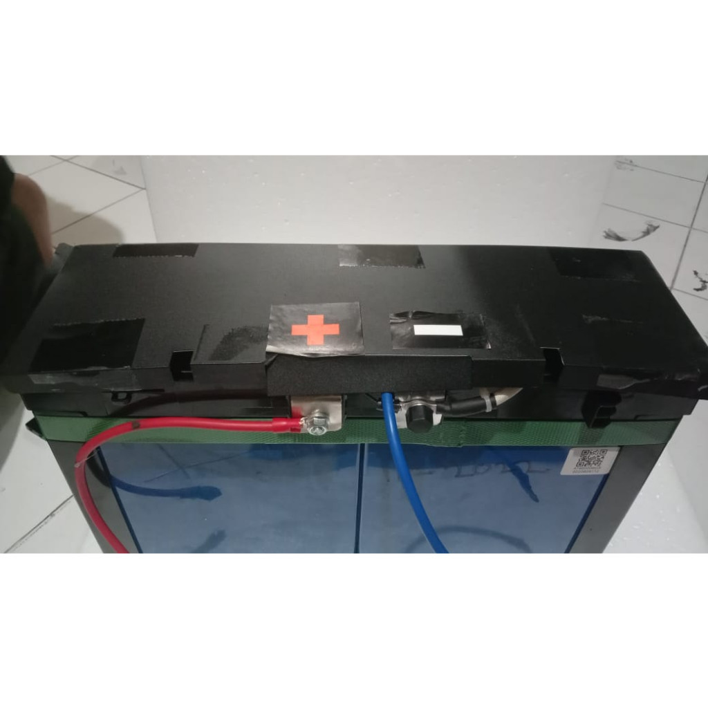 Battery Lifepo4 24v 100Ah plus bms ( tahun 2022)