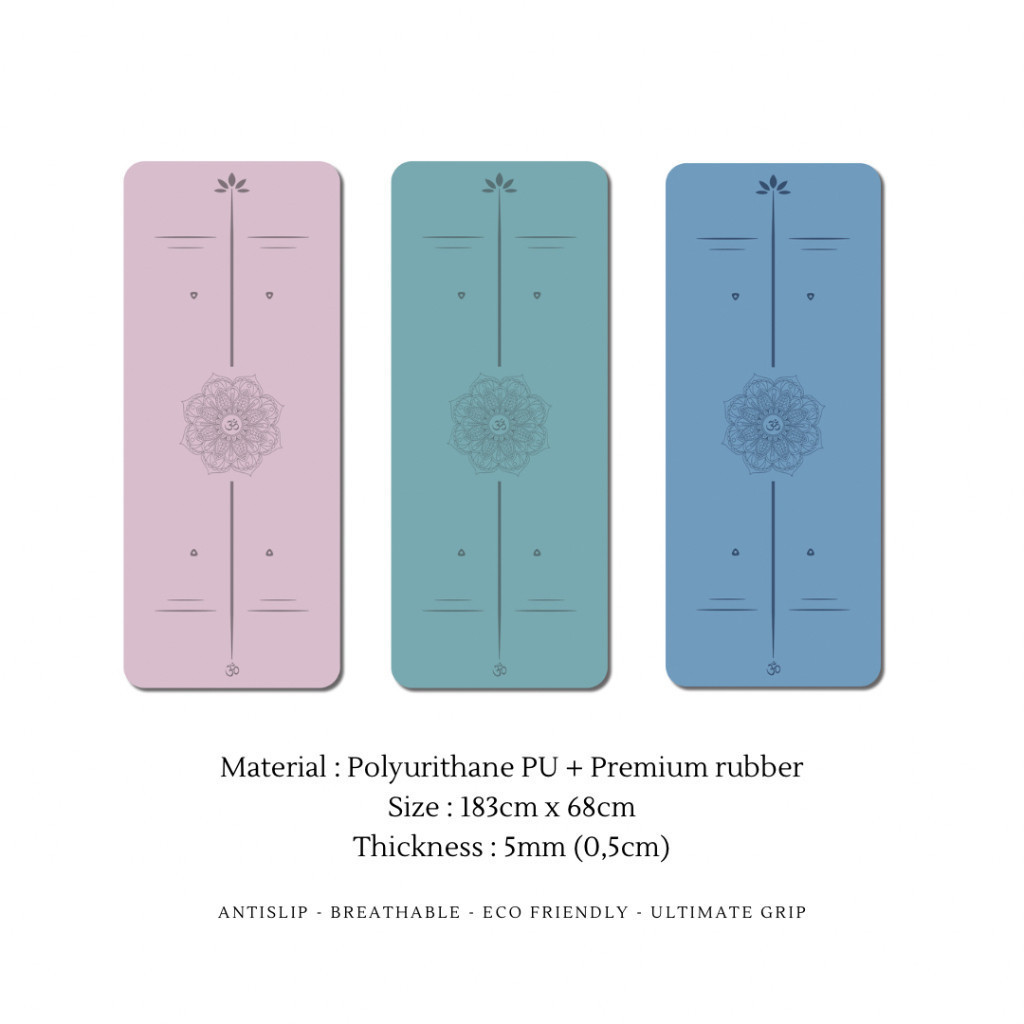 ROZIE - MATRAS YOGA ANTISLIP - MATRAS YOGA PU