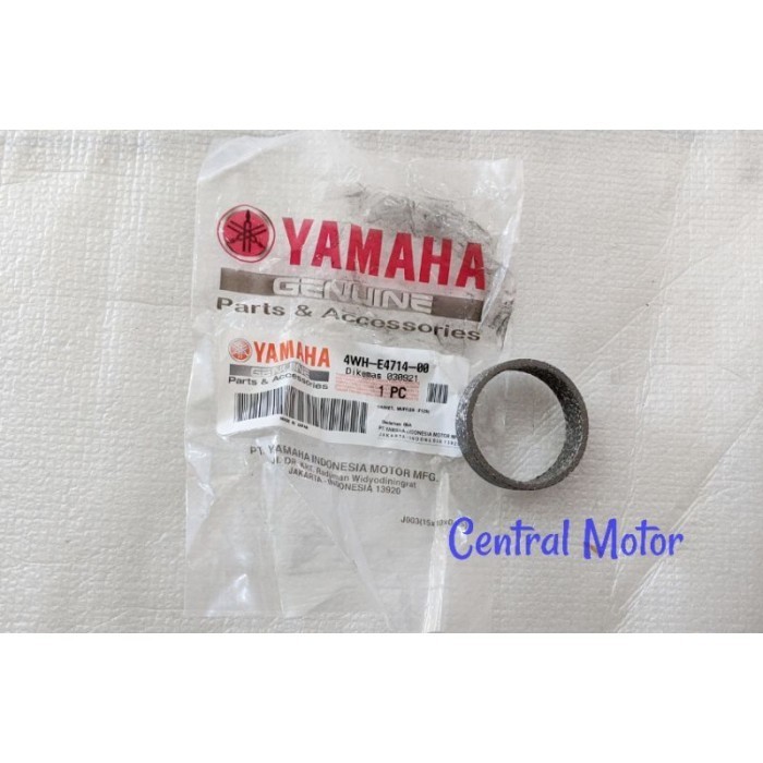 PAKING ASBES SAMBUNGAN KNALPOT GASKET MUFFLER FIZR FIZ R ORI YAMAHA
