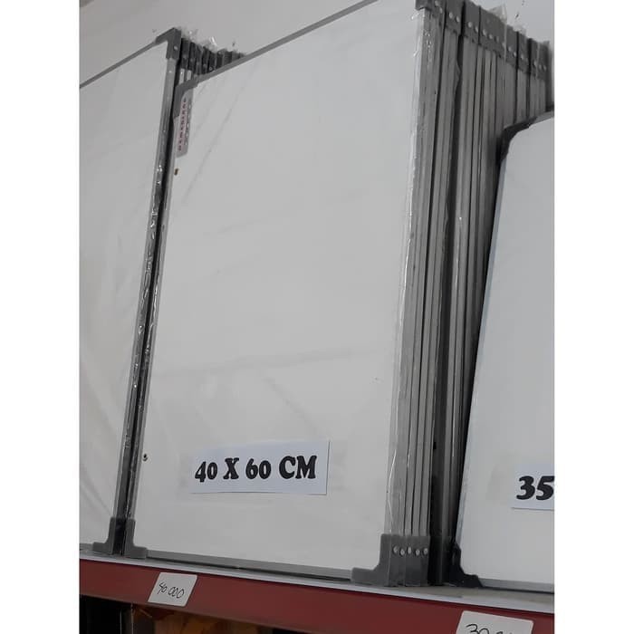 

PROMO!! -Papan Tulis 40 x 60 cm White Board ⠀⠀⠀⠀⠀⠀⠀
