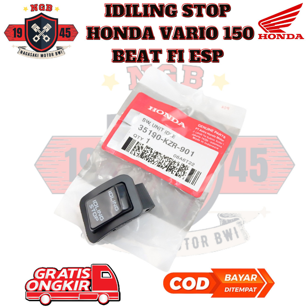 Idling Stop Honda Vario 150 & Beat FI eSP / Idling Stop Motor Vario 150 New KZR