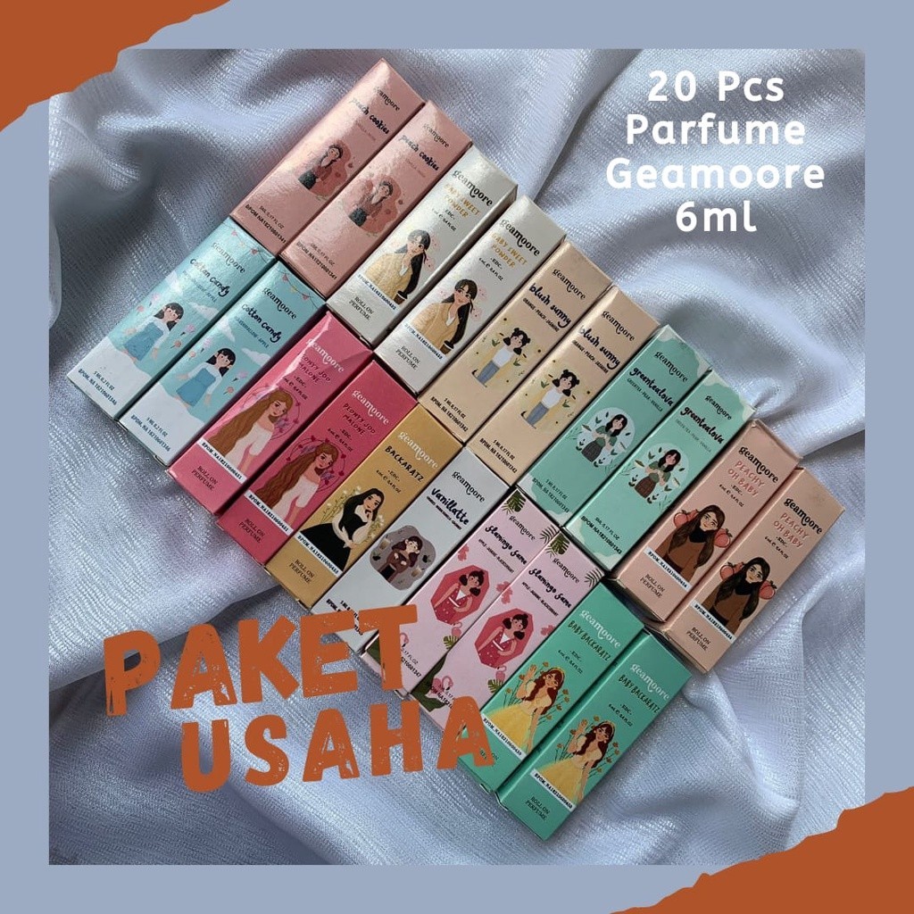 PAKET  PARFUM GEAMOORE & OHMYSKIN
