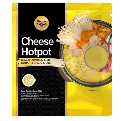 

KUWA CHEESE HOTPOT 100GR / Bumbu Kaldu Sup Keju