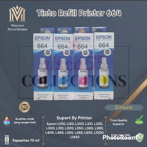 

Tinta Reffil 664 NEW Premium 1 SET