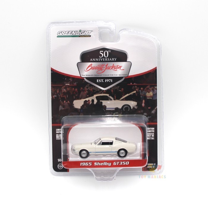 Greenlight 1/64 Barrett Jackson S12 1965 Shelby GT350 37290-C CH27