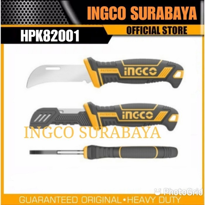 INGCO HPK82001 PISAU KUPAS PENGUPAS KABEL 8" CABLE STRIPPING KNIFE